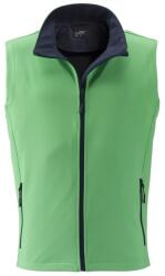 Daiber Vesta softshell de bărbați JN1128 - Verde / albastru închis | 3XL (JN1128-1745510)