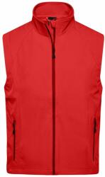 Daiber Vestă softshell de bărbați JN1022 - Roșie | 2XL (JN1022-150275)