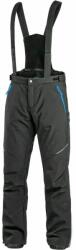CXS Pantaloni softshell de iarnă pentru bărbați CXS TRENTON - Neagră / albastră | 56 (1420-003-806-56)