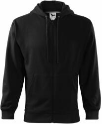 MALFINI Hanorac bărbați Trendy Zipper - Neagră | S (4100113)