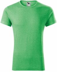 MALFINI Tricou bărbați Fusion - Verde prespălat | XXXL (163M618)