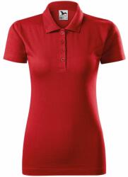 MALFINI Tricou polo femei Single J - Roșie | S (2230713)