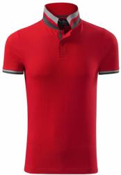 MALFINI Tricou polo bărbați Collar Up - Roșu deschis | L (2567115)