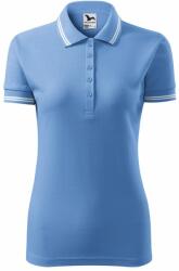MALFINI Tricou polo damă Urban - Albastru ceruleu | S (2201513)