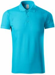 MALFINI Pique tricou polo bărbați Joy - Turcoaz | XL (P214416)