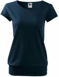 MALFINI Tricou pentru femei City - Albastru marin | M (1200214)