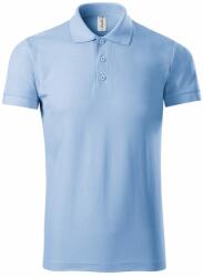 MALFINI Pique tricou polo bărbați Joy - Albastru ceruleu | XXL (P211517)
