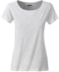 Daiber Tricou clasic de damă din bumbac organic 8007 - Cenușă | L (8007-1754698)