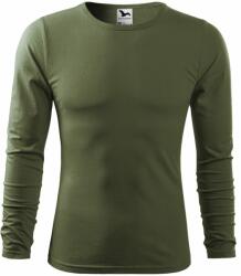 MALFINI Tricou bărbați cu mâneci lungi Fit-T Long Sleeve - Khaki | S (1190913)