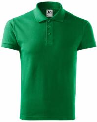 MALFINI Tricou polo bărbați Cotton - Mediu verde | S (2121613)