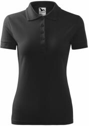 MALFINI Tricou damă Pique Polo - Antracit prespălat | XL (2102016)