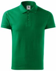 MALFINI Tricou polo bărbați Cotton Heavy - Mediu verde | XL (2151616)