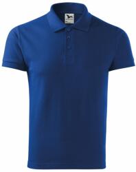 MALFINI Tricou polo bărbați Cotton Heavy - Albastru regal | L (2150515)