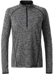 Daiber Tricou functional de damă cu mânecă lungă JN497 - Negru prespălat / neagră | M (JN497-1752223)
