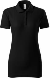 MALFINI Tricou polo damă Joy - Neagră | 2XL (P220117)