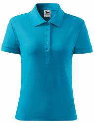 MALFINI Tricou polo damă Cotton - Turcoaz | 2XL (2134417)
