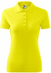 MALFINI Tricou damă Pique Polo - Lămâie | XS (2109612)