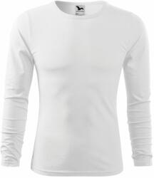 MALFINI Tricou bărbați cu mâneci lungi Fit-T Long Sleeve - Albă | XL (1190016)
