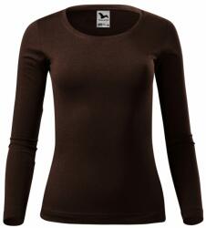 MALFINI Tricou femei cu mâneci lungi Fit-T Long Sleeve - Cafeniu | XS (1692712)