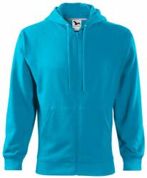 MALFINI Hanorac bărbați Trendy Zipper - Turcoaz | 3XL (4104418)