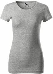 MALFINI Tricou damă Glance - Gri închis prespălat | 2XL (1411217)