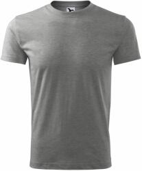 MALFINI Tricou bărbătesc Classic New - Gri închis prespălat | 3XL (1321218)