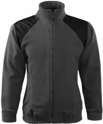 MALFINI Hanorac din fleece Jacket Hi-Q - Gri oțel | 2XL (5063617)