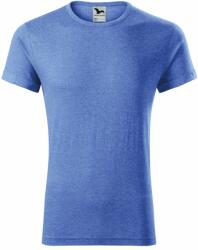 MALFINI Tricou bărbați Fusion - Albastru prespălat | XXL (163M517)