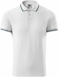 MALFINI Tricou de bărbați polo Urban - Albă | XL (2190016)