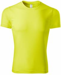 MALFINI Tricou Pixel - Neon galbenă | XL (P819016)