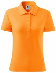 MALFINI Tricou damă polo Cotton Heavy - Mandarină | S (216A213)