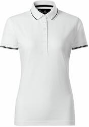 MALFINI Tricou damă pique polo Perfection plain - Albă | L (2530015)