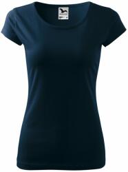 MALFINI Tricou damă Pure - Albastru marin | XS (1220212)