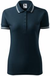 MALFINI Tricou polo damă Urban - Albastru marin | L (2200215)