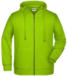 Daiber Hanorac pentru bărbați cu fermoar din bumbac bio 8026 - Galben verzui | 3XL (8026-1780875)