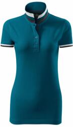 MALFINI Tricou polo damă Collar Up - Petrol | S (2579313)