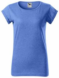 MALFINI Tricou femei Fusion - Albastru prespălat | S (164M513)