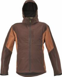 Cerva Geacă softshell pentru bărbați DAYBORO - Închisă maro | 2XL (0301057669005)