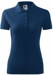 MALFINI Tricou damă Pique Polo - Albastru de miezul nopții | XXL (2108717)