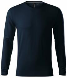 MALFINI Tricou cu mânecă lungă pentru bărbați Brave - Albastru marin | S (1550213)