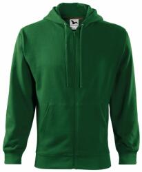 MALFINI Hanorac bărbați Trendy Zipper - Verde de sticlă | 3XL (4100618)