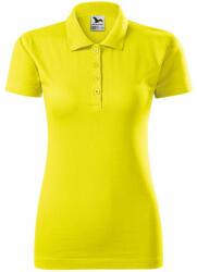 MALFINI Tricou polo femei Single J - Lămâie | 2XL (2239617)