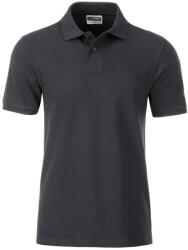 Daiber Tricou polo pentru bărbați din bumbac organic 8010 - Grafit | M (8010-1755471)
