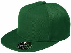 MALFINI Șapcă Rap 5P - Verde de sticlă | uni (3010600)