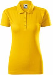 MALFINI Tricou polo femei Single J - Galbenă | 2XL (2230417)