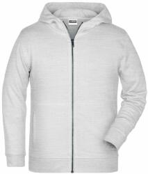 Daiber Hanorac pentru copii cu fermoar din bumbac bio 8026k - Cenușă | XL (8026K-1781028)