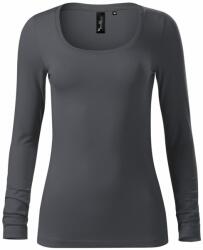 MALFINI Tricou pentru femei cu mânecă lungă Brave - Deschisă antracit | 2XL (1568317)