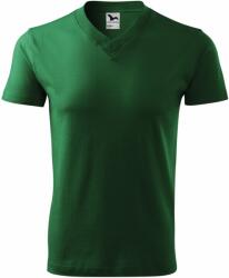 MALFINI Tricou V-neck - Verde de sticlă | L (1020615)