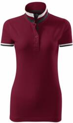 MALFINI Tricou polo damă Collar Up - Garnet | S (2578613)