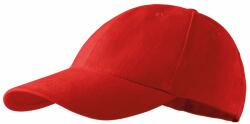 MALFINI Șapcă 6P - Roșie | uni (3050700)